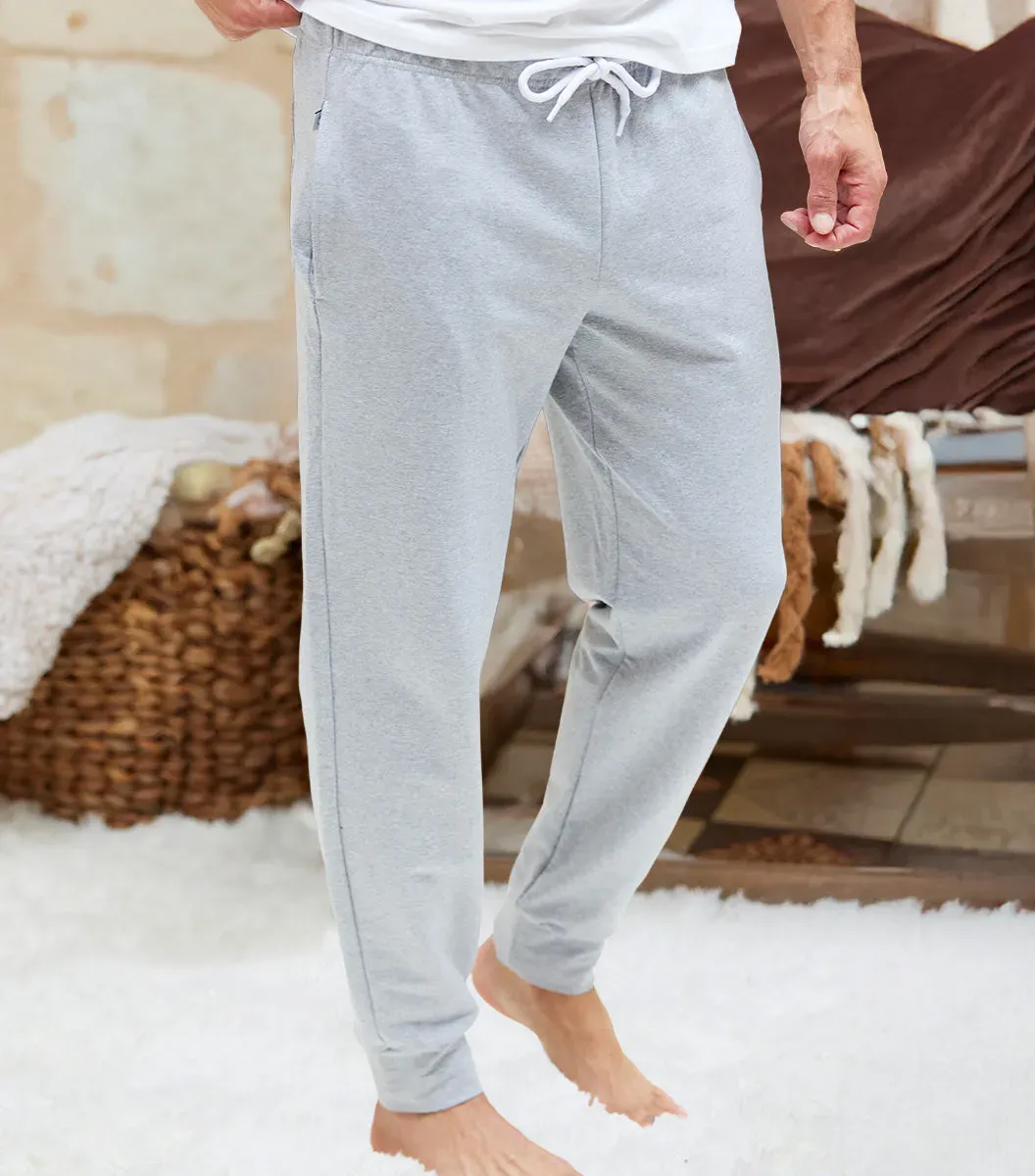 Jogging Homme Gris Chiné - Intemporel