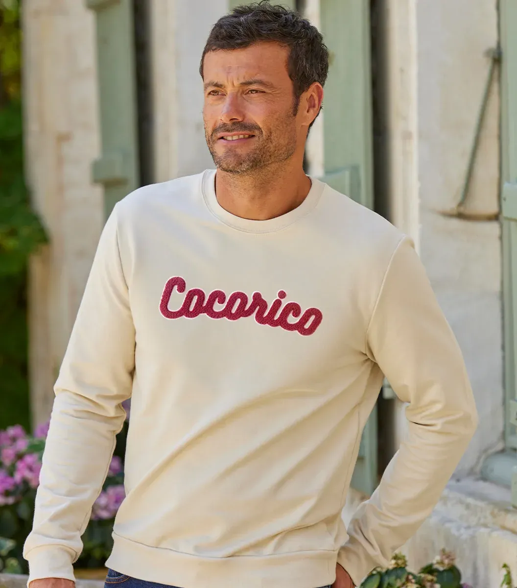 Sweat Homme Sable - La Bouclette