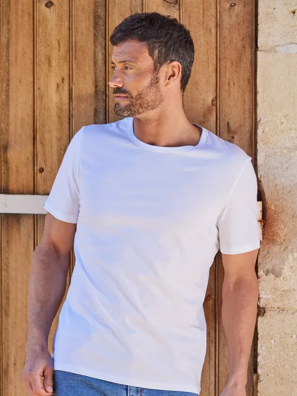 Product T-shirt Homme Blanc - Intemporel Image